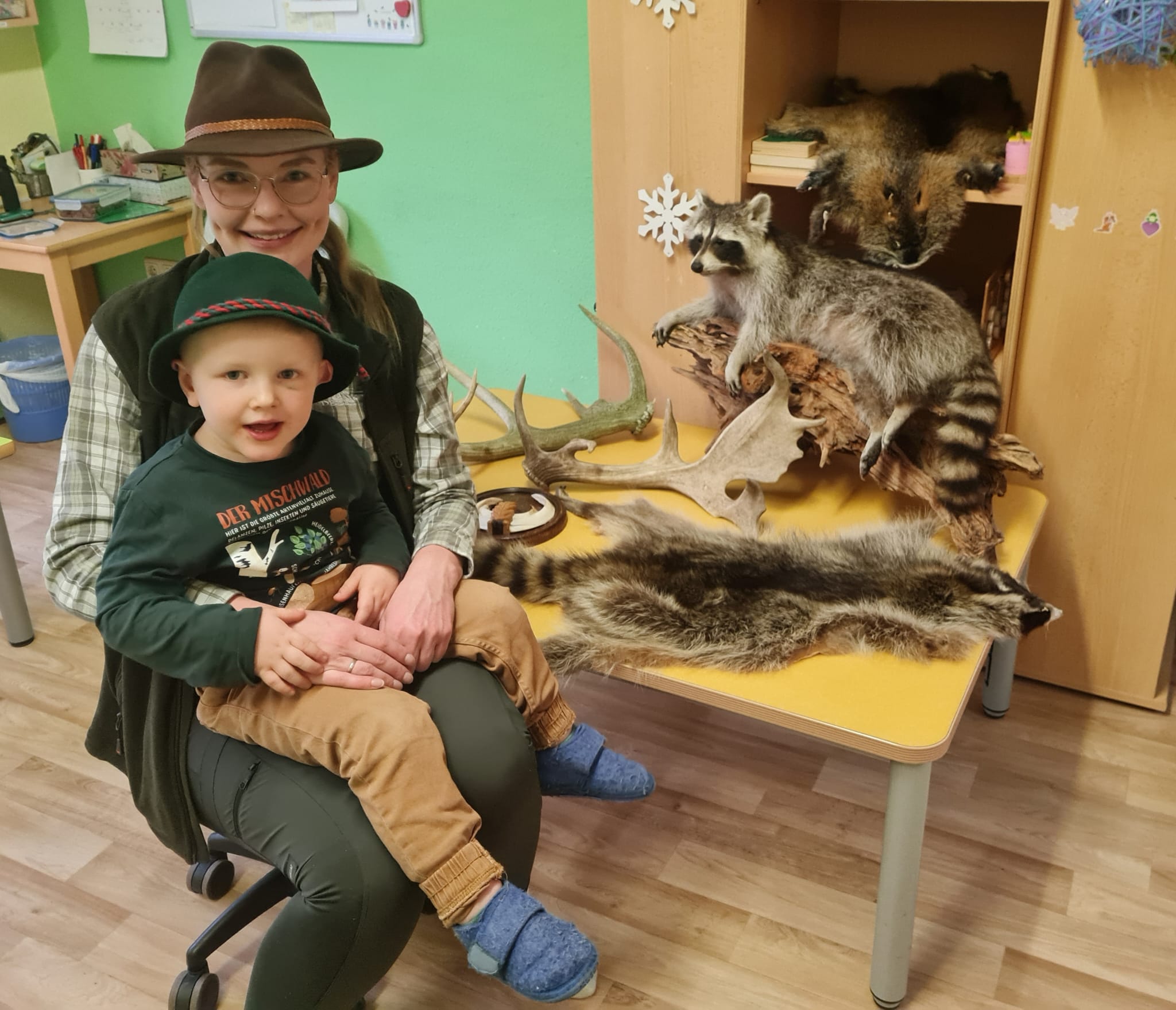 Bericht über den Wildtiervormittag in der Spatzengruppe der Kita Kinderland in Abtshagen