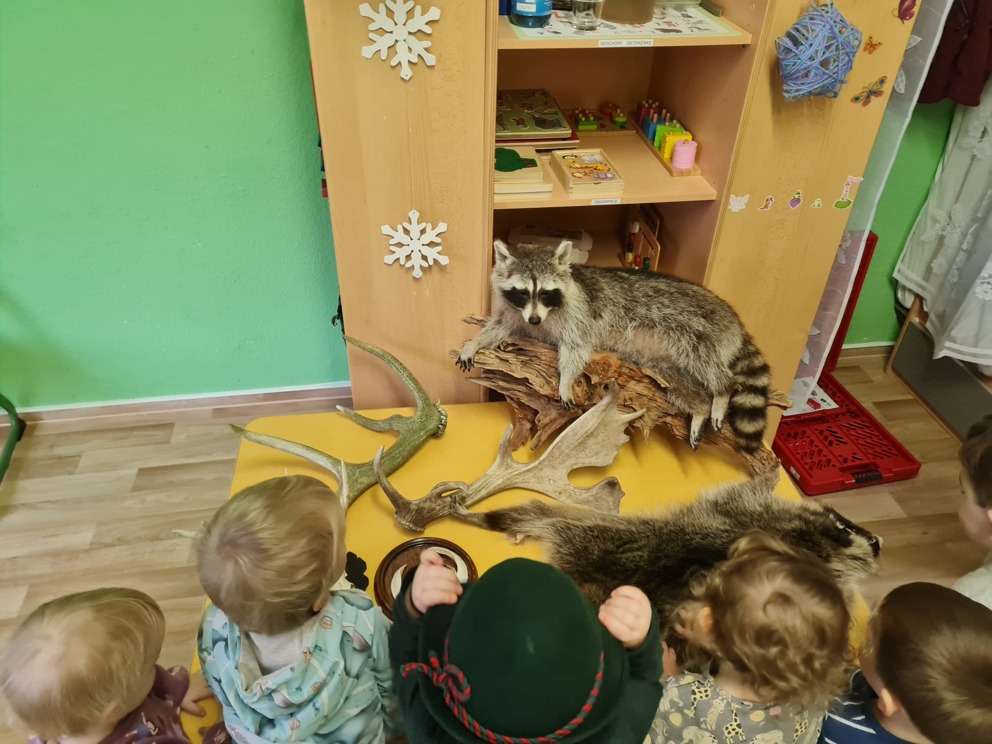 Bericht über den Wildtiervormittag in der Spatzengruppe der Kita Kinderland in Abtshagen