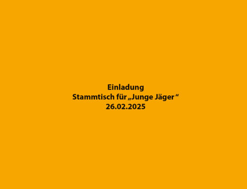 Stammtisch für junge Jäger – ein neues Netzwerk entsteht